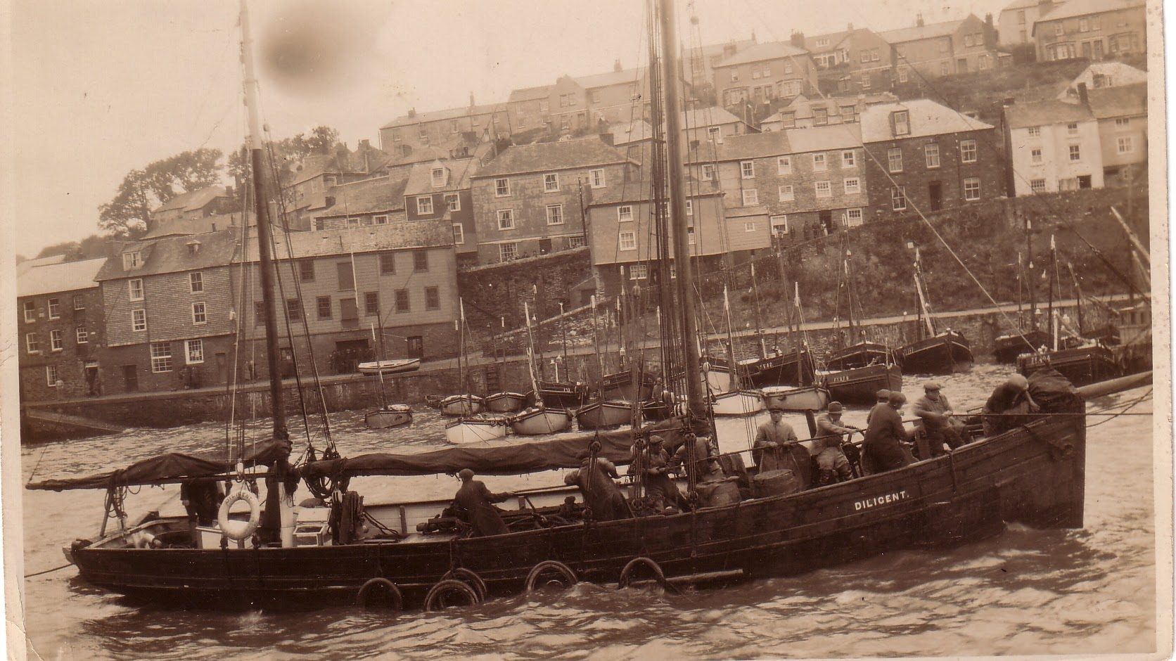 An older Mevagissey fishing boat.