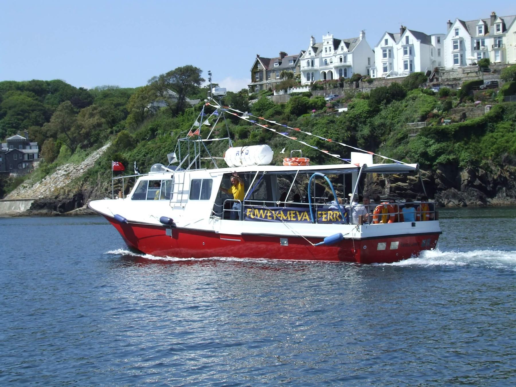 The Mevagissey to Fowey ferry.