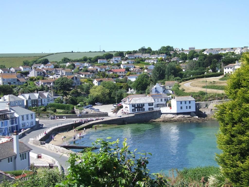 Portmellon beach near Mevagissey.